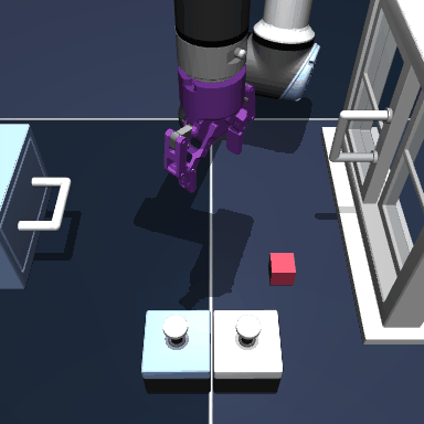 Example trajectory in OGBench Scene